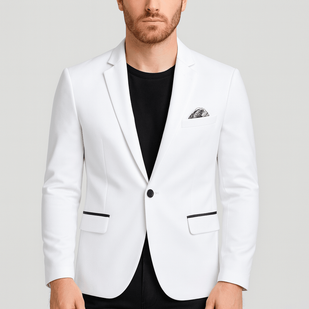 Dopasowana Zimowa Marynarka (Męski)