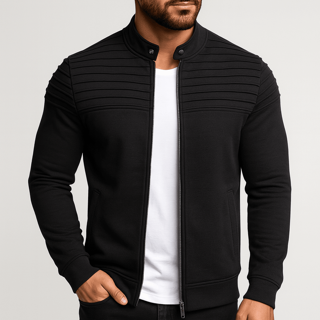 Veste de Mi-Saison Élégante d'Hiver avec Rabat (Homme)