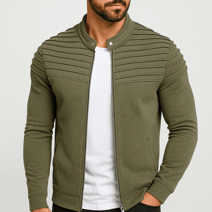 Veste de Mi-Saison Élégante d'Hiver avec Rabat (Homme)