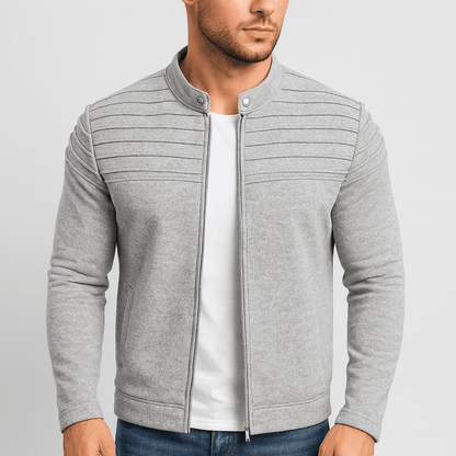 Veste de Mi-Saison Élégante d'Hiver avec Rabat (Homme)