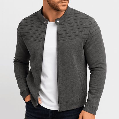 Veste de Mi-Saison Élégante d'Hiver avec Rabat (Homme)