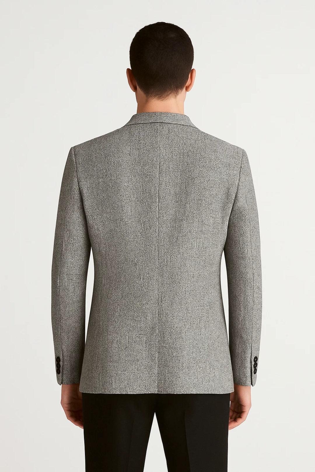 Klasyczna Marynarka Slim Fit na Wiosnę (Męska)