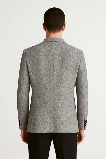 Klasyczna Marynarka Slim Fit na Wiosnę (Męska)