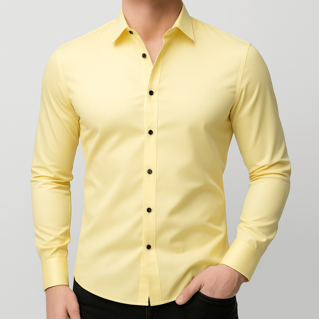 Klasyczna Zimowa Koszula Męska do Warstwowania (Męska)