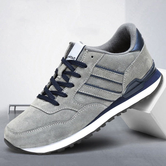 Klasyczne Zamszowe Sneakersy na Wiosnę (Męskie)