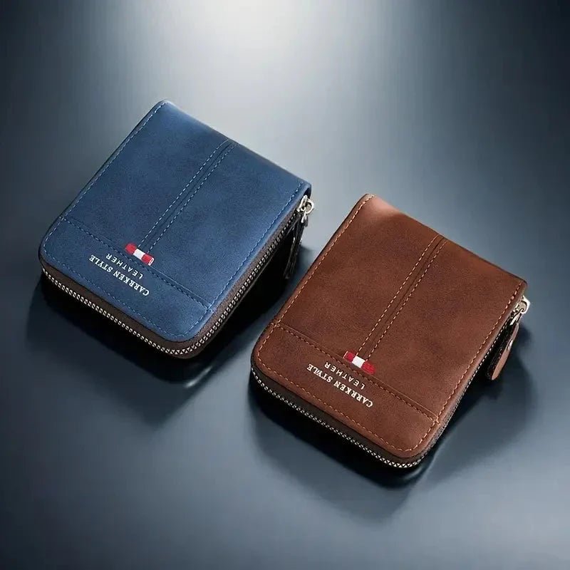 Kompaktowy Portfel na Zamek (Męski)