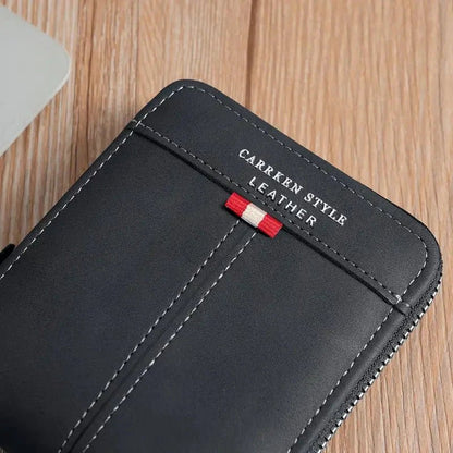 Kompaktowy Portfel na Zamek (Męski)