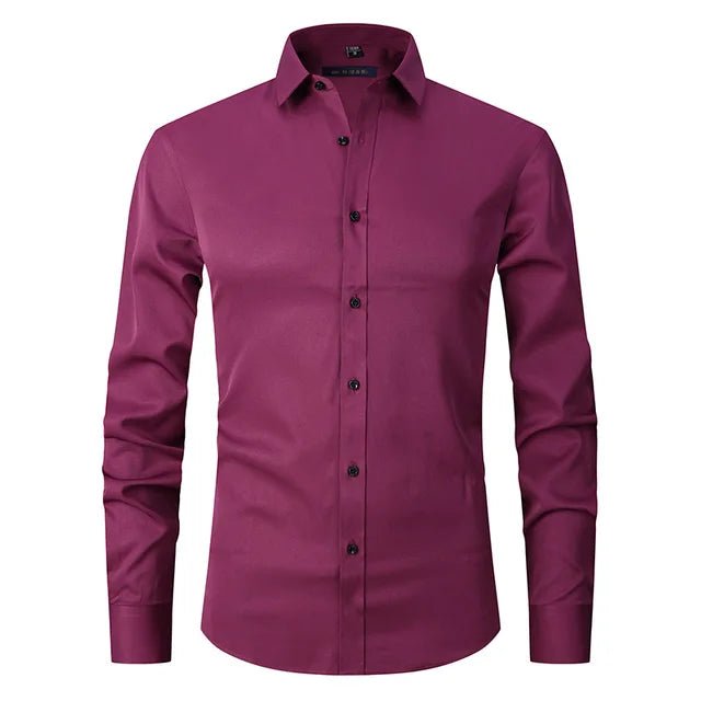 Purple shirt on a white background