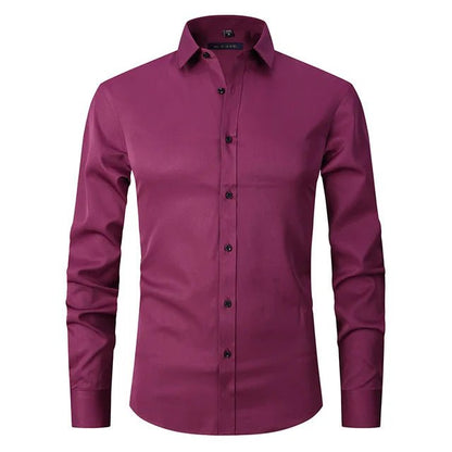 Purple shirt on a white background