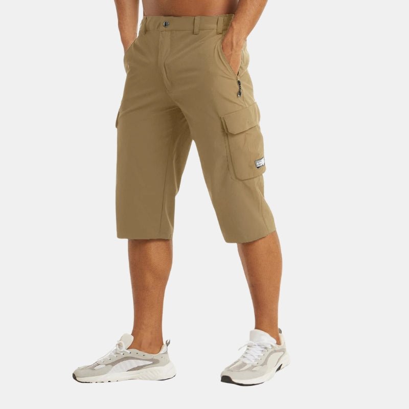 Krótkie Spodenki Cargo Szybkoschnące z Kieszeniami Letnie (Męskie)