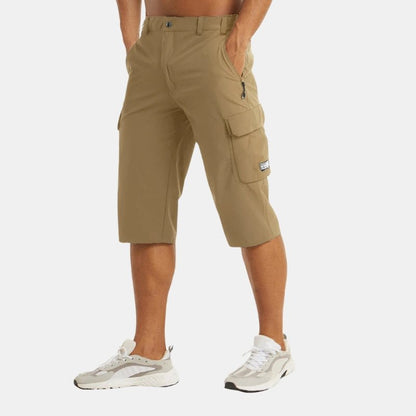 Krótkie Spodenki Cargo Szybkoschnące z Kieszeniami Letnie (Męskie)