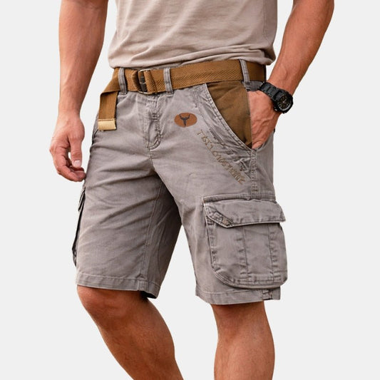 Krótkie Spodenki Cargo z Kieszeniami Letnie (Męskie)