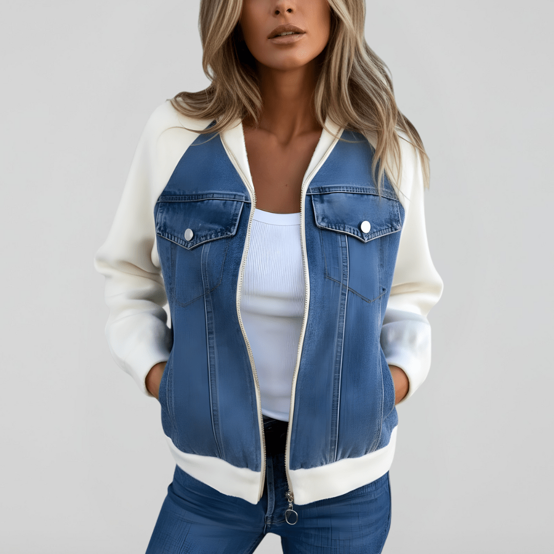 Veste légère de printemps avec fermeture éclair (Femme)