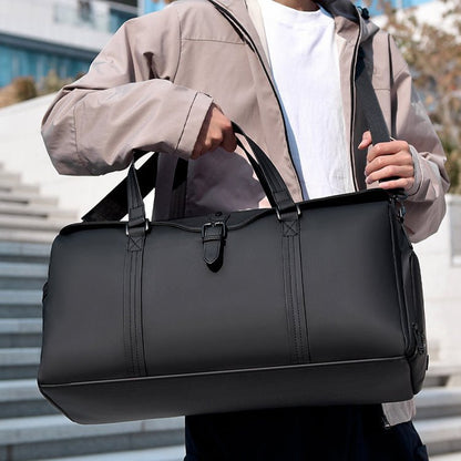 Letnia Casual Minimalna Skórzana Weekender Torba Podróżna