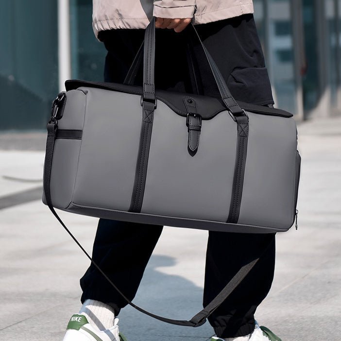 Letnia Casual Minimalna Skórzana Weekender Torba Podróżna