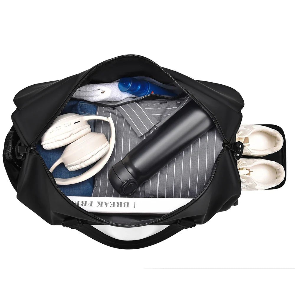 Letnia Casual Minimalna Skórzana Weekender Torba Podróżna