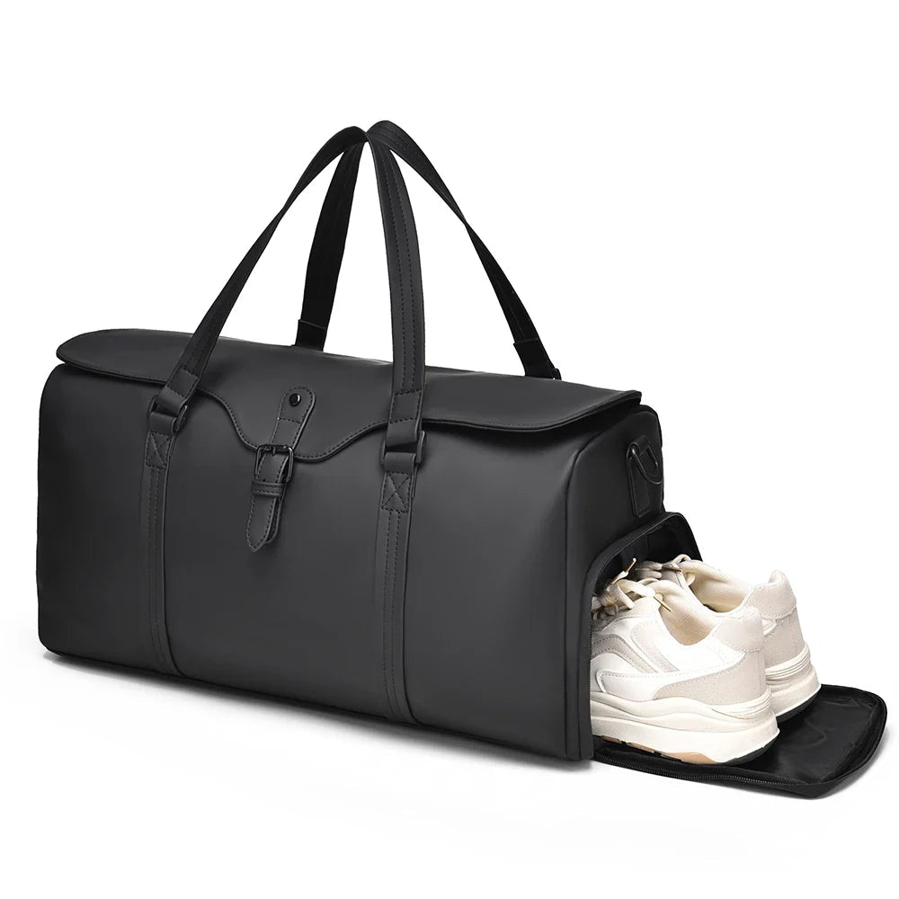 Letnia Casual Minimalna Skórzana Weekender Torba Podróżna