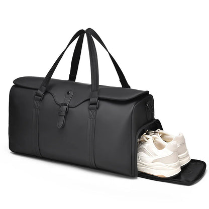 Letnia Casual Minimalna Skórzana Weekender Torba Podróżna