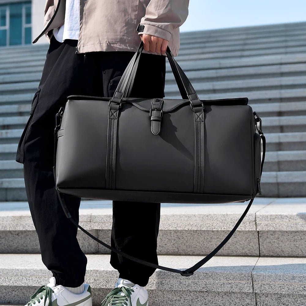 Letnia Casual Minimalna Skórzana Weekender Torba Podróżna