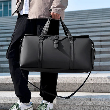 Letnia Casual Minimalna Skórzana Weekender Torba Podróżna