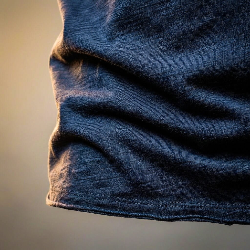 Męska Letnia Bawełna Casual Dekolt V Koszulka