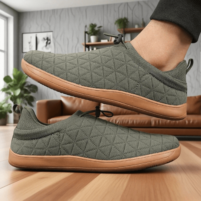 Męska Letnia Casual Pikowane Lekkie Wsuwane Komfortowe Buty Sportowe