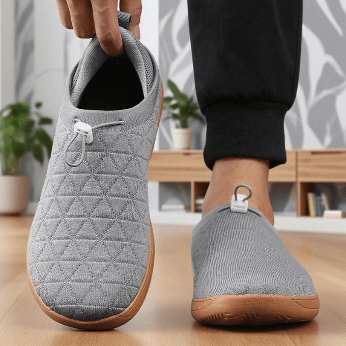 Męska Letnia Casual Pikowane Lekkie Wsuwane Komfortowe Buty Sportowe