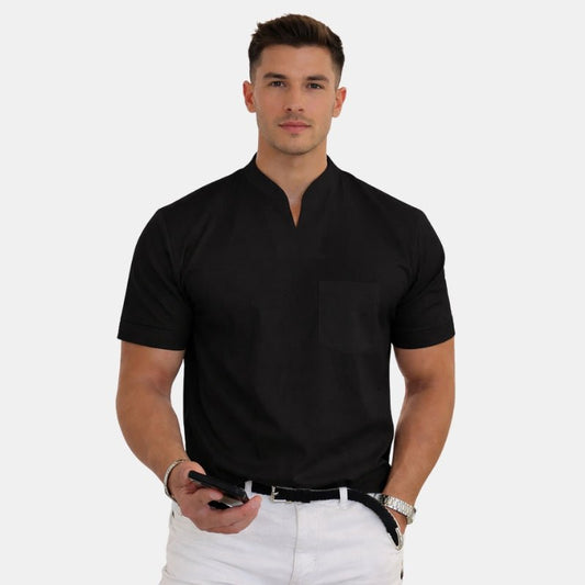 Męska Letnia Krótki Rękaw Koszulka Polo