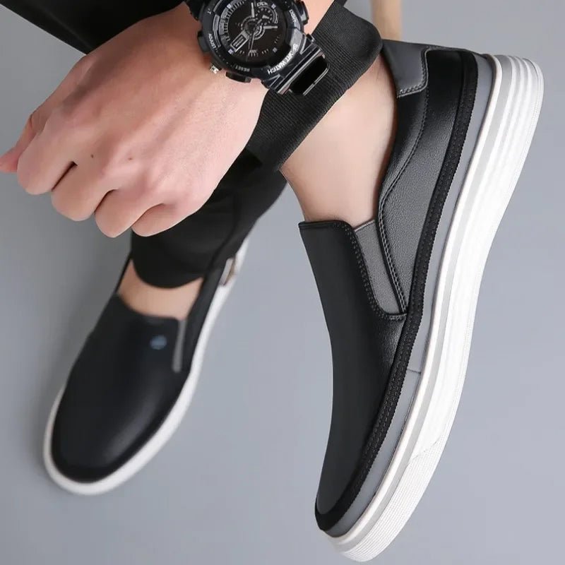 Męska Letnia Wsuwane Gruba Podeszwa Casual Wygodne Chodzenie Buty