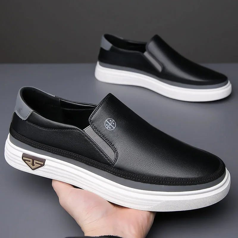 Męska Letnia Wsuwane Gruba Podeszwa Casual Wygodne Chodzenie Buty