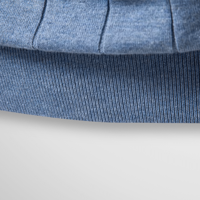 Męski Letnie Prążkowany Dzianina Krótki Rękaw Casual T-Shirt