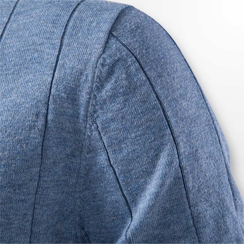 Męski Letnie Prążkowany Dzianina Krótki Rękaw Casual T-Shirt