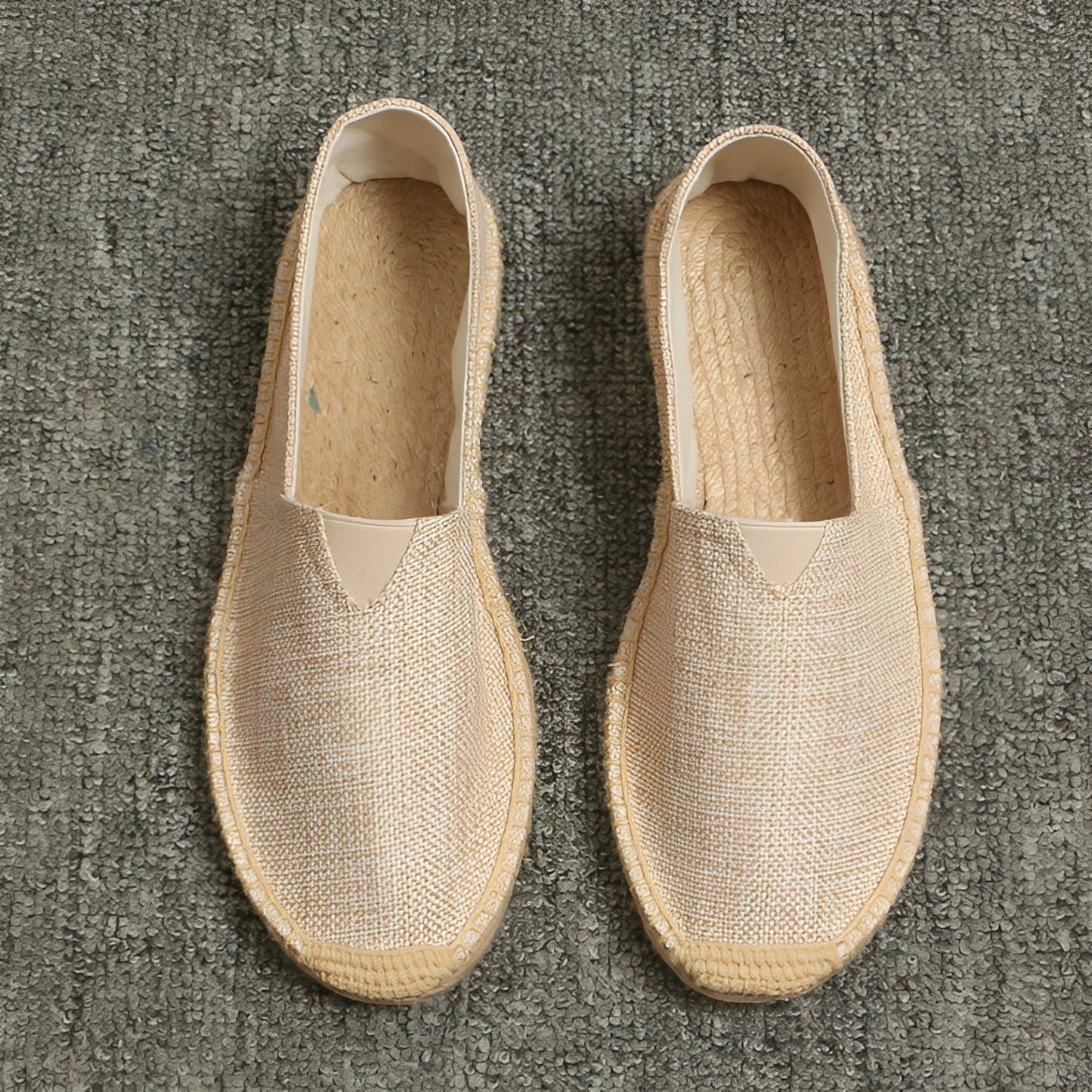 Męskie Letnie Casual Canvas Buty Wsuwane