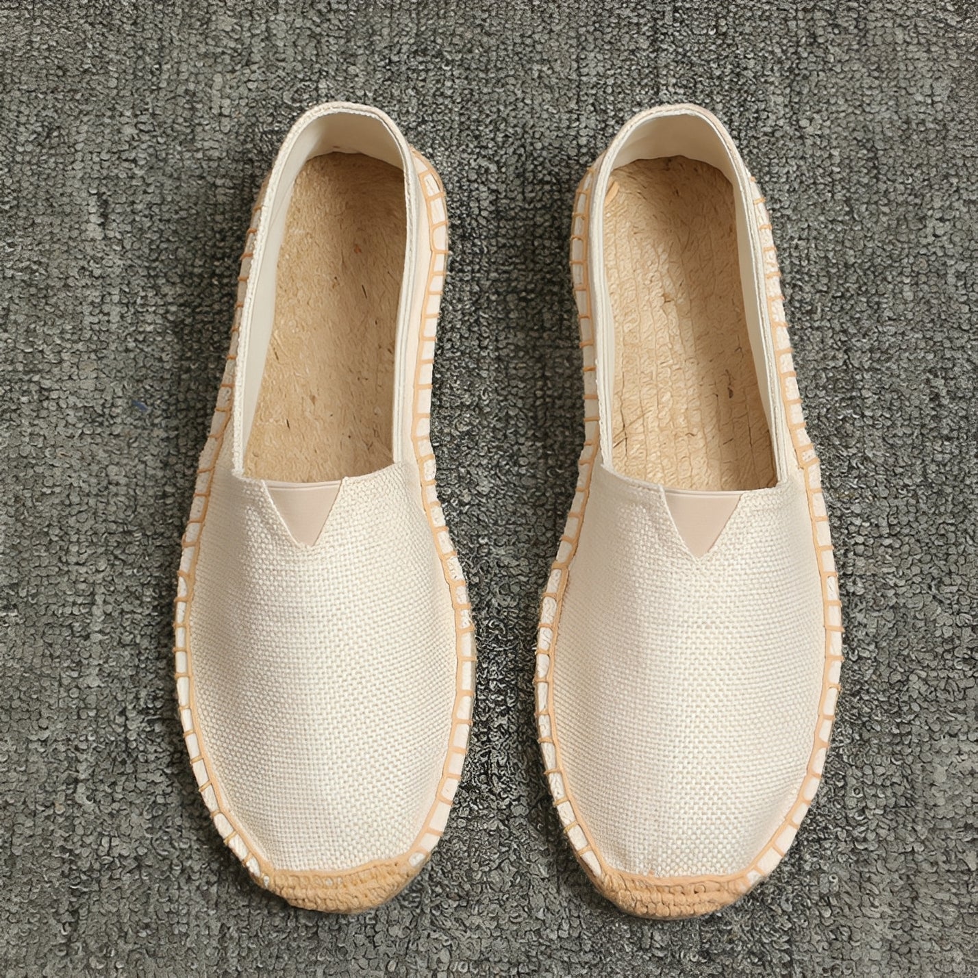 Męskie Letnie Casual Canvas Buty Wsuwane