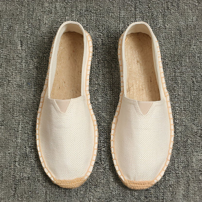 Męskie Letnie Casual Canvas Buty Wsuwane