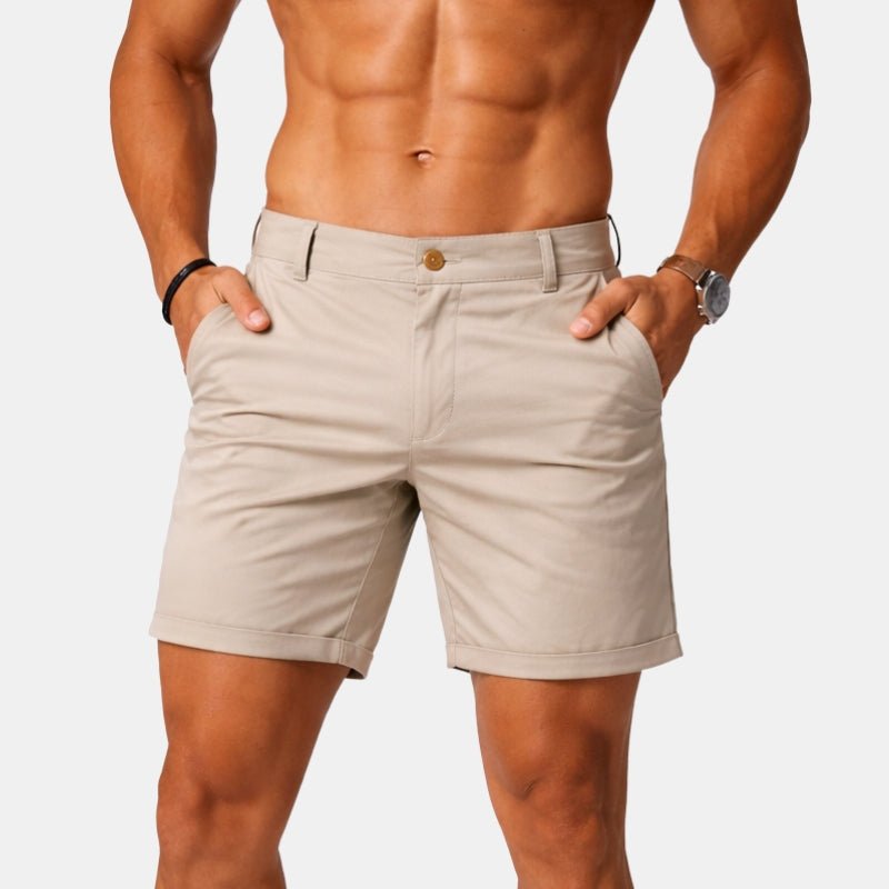 Męskie Letnie Casual Lekkie Chino Szorty