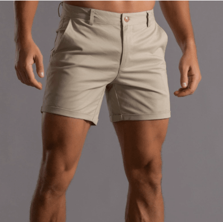 Męskie Letnie Casual Lekkie Chino Szorty