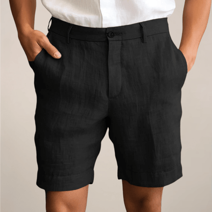 Męskie Letnie Casual Linen Lekkie Szorty