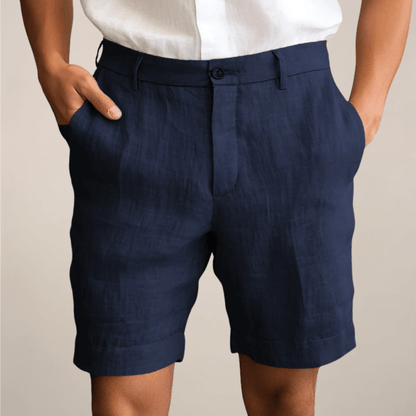 Męskie Letnie Casual Linen Lekkie Szorty