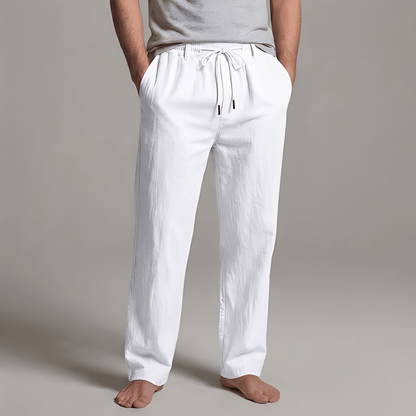 Męskie Letnie Casualowe Spodnie ze Sznurkiem