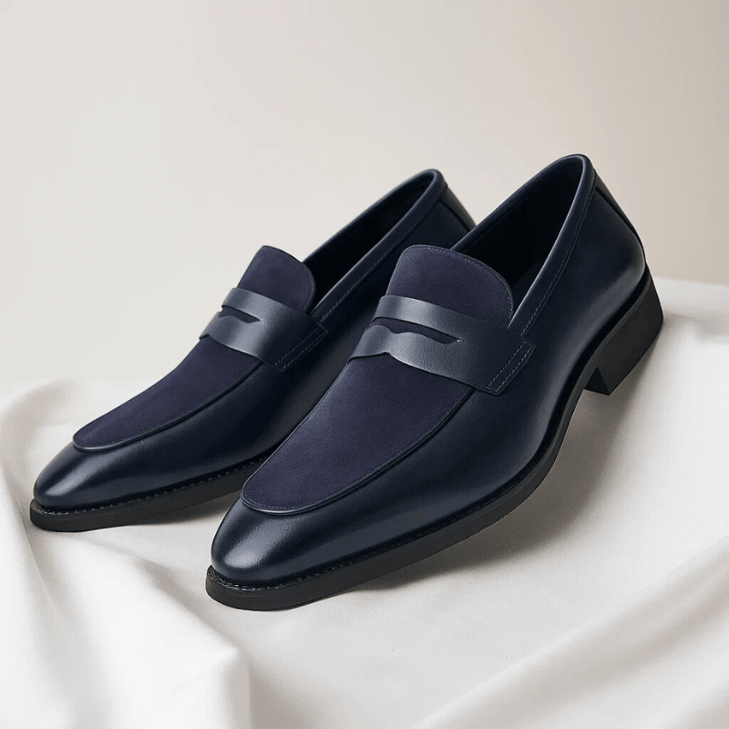 Męskie Letnie Eleganckie Wsuwane Penny Loafers