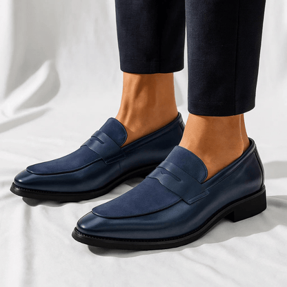 Męskie Letnie Eleganckie Wsuwane Penny Loafers