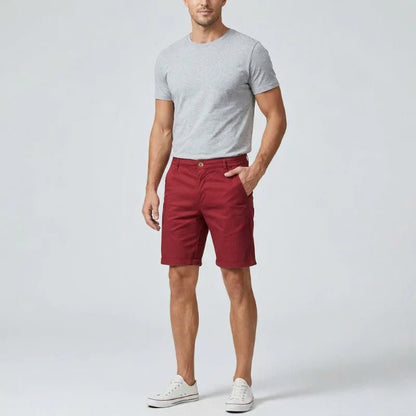 Męskie Letnie Guzik Kieszenie Szorty