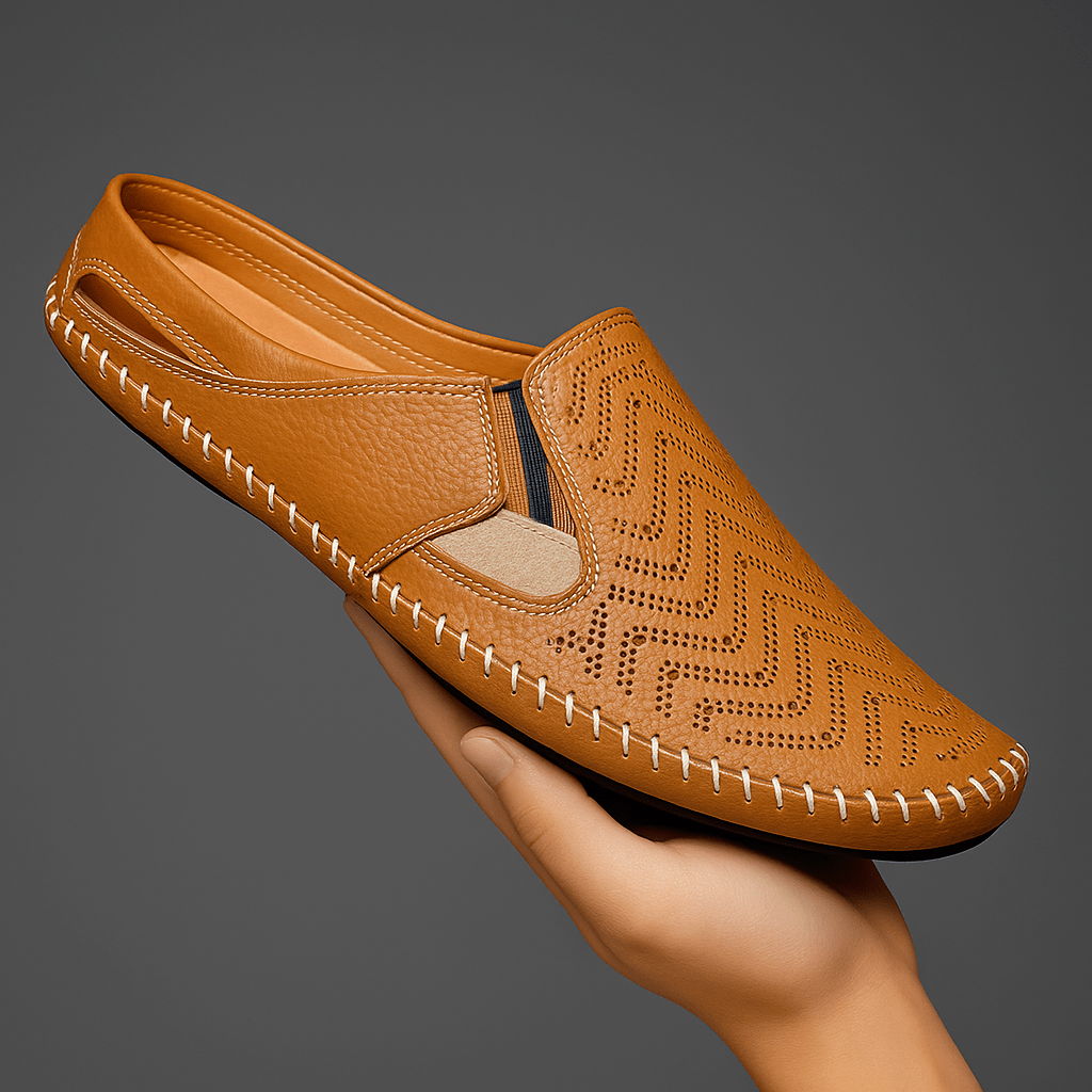 Męskie Letnie Lekkie Wsuwane Sandały