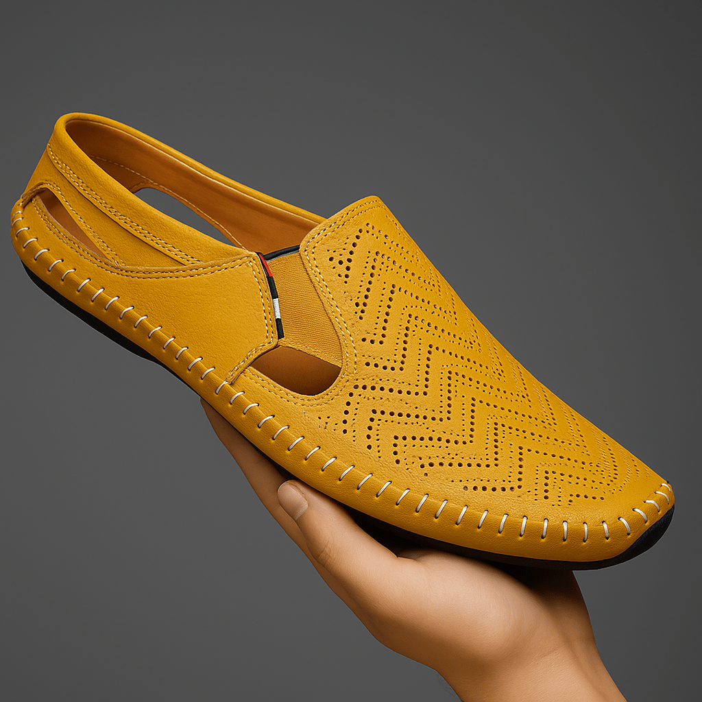 Męskie Letnie Lekkie Wsuwane Sandały