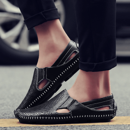 Męskie Letnie Lekkie Wsuwane Sandały