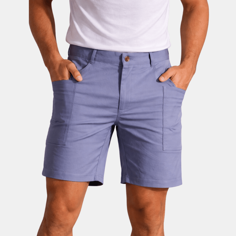 Męskie Letnie Naszywane Kieszenie Szorty