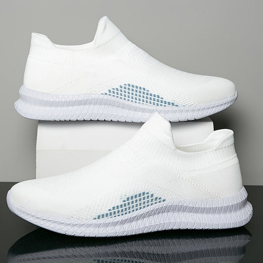 Męskie Letnie Oddychające Lekkie Sneakersy Slip-On