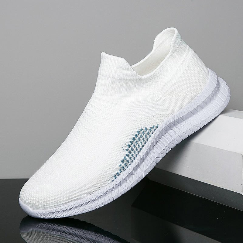 Męskie Letnie Oddychające Lekkie Sneakersy Slip-On
