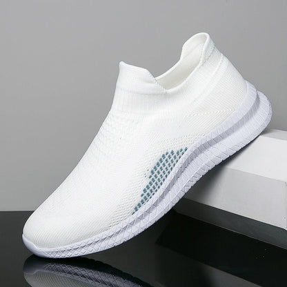Męskie Letnie Oddychające Lekkie Sneakersy Slip-On